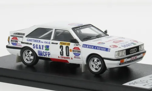 Trofeu Audi quattro, weiss, Rally Monte Carlo, 1987, #30, P.Bos/J.C.Leuvrey, 1:43, Outlet
