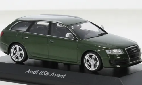 Maxichamps Audi RS6 Avant, grün, 2007, 1:43, Discount
