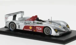 Spark Audi R10 TDI, 24h Le Mans, 2006, Team Joest, #8, F.Biela/E.Pirro, 1:43, Hot