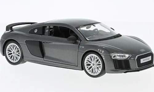 Maisto Audi R8 V10 Plus, grau, 1:24, Hot