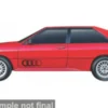 Maisto Audi Sport quattro, rot, 1:64, Sale