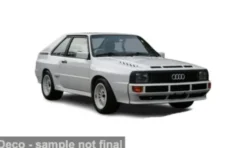 Bburago Audi Sport quattro, weiss, 1985, 1:24, New