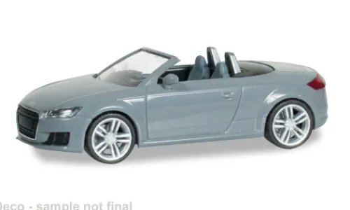 Herpa Audi TT Roadster, grau, 1:87, Hot