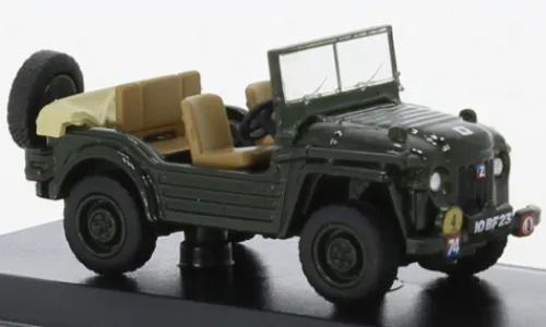 Oxford Austin Champ, dunkeloliv, 1957, 1:76, Outlet