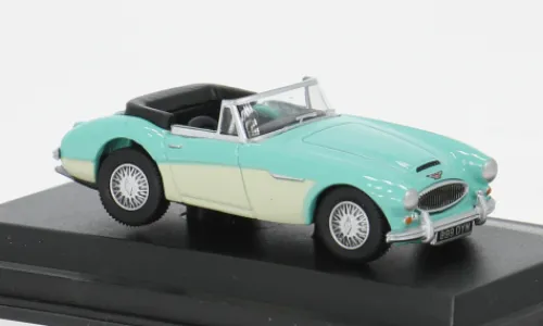 Oxford Austin Healey 3000, türkis/beige, 1:76,