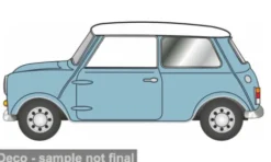 Oxford Austin Mini, hellblau/weiss, 1:76, Discount