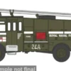 Oxford Bedford RLHZ Green Goddess, Royal Navy Fire Service/Firemans Strike 1977/8, 1:76, Clearance