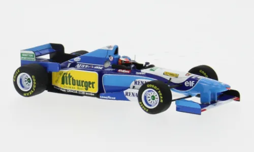 Minichamps Benetton Renault B195, Formel 1, GP Pacific, 1995, Benetton Formula One, #1, M.Schumacher, 1:43, New