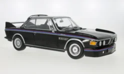 KK Scale BMW 3.0 CSL (E9), schwarz/Dekor, 1973, 1:12, Outlet