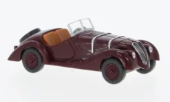 Wiking BMW 328, dunkelrot, 1:87,