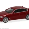 Herpa BMW 5er, dunkelrot, 1:87, Outlet