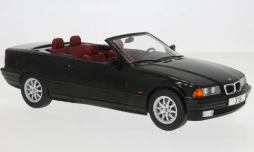 MCG BMW 3er (E36) Cabriolet, schwarz, 1996, 1:18, Clearance