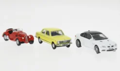Oxford BMW 3er-Set, 1:76, Hot