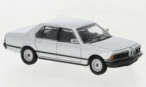 Minichamps BMW 733i (E23), silber, 1977, 1:87, New
