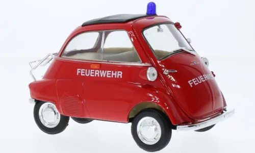 Welly BMW Isetta 250, Feuerwehr, 1:18, Discount