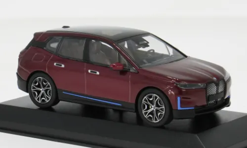Minichamps BMW iX, rot, 2023, 1:43, Hot