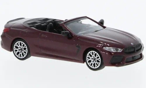 Minichamps BMW M8 Competiton Cabriolet (G14), dunkelrot, 2019, 1:87, Online