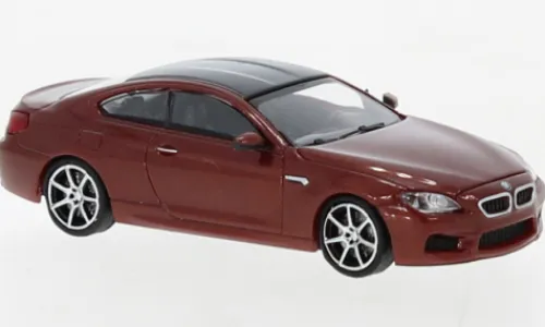 Minichamps BMW M6 Coupe, dunkelorange, 2015, 1:87, New