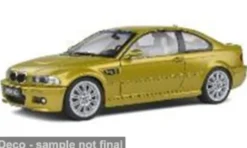 Solido BMW M3 (E46), gelb, 1:43, Best