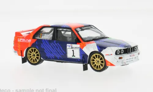 IXO BMW M3 (E30), Legend Boucles de Spa, 2025, #1, T.Neuville/A.Cornet, 1:43, New