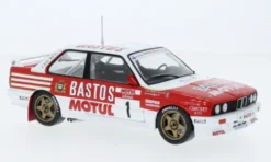 IXO BMW M3 (E30), Rallye WM, Rallye Tour de Corse, 1988, Bastos, #1, B.Beguin/J-J.Lenne, 1:24, Hot