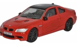 Oxford BMW M3 (E92), rot/schwarz, 1:76, Hot