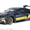 Motormax BMW M4 GT3, schwarz/gold, 1:24,