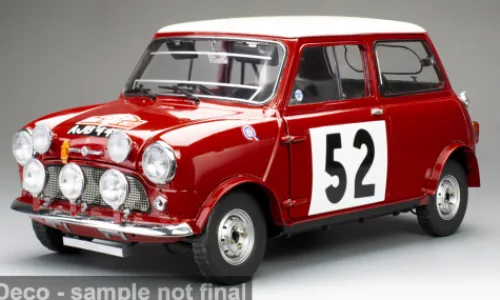 Sun Star BMW Mini Cooper S, Rally Monte Carlo, 1965, #52, T.Makinen/P.Easter, 1:12, New