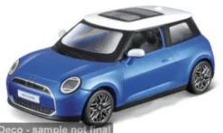 Maisto BMW Mini Coupe SE, blau/weiss, 1:43, Hot