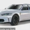 Bburago BMW M3 Touring, dunkelgrau, 2023, 1:43, Sale