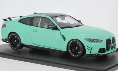 Solido BMW M4, türkis, 1:18, Clearance