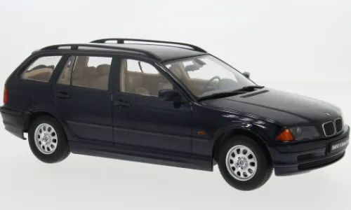 KK Scale BMW 3-Series E46, dunkelblau, 1999, 1:18, Discount