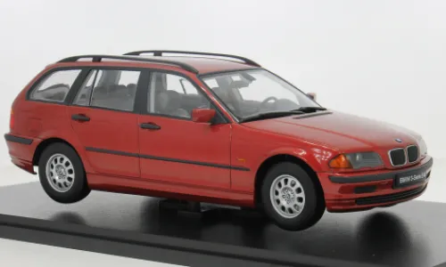 KK Scale BMW 3-Series E46, rot, 1999, 1:18, New