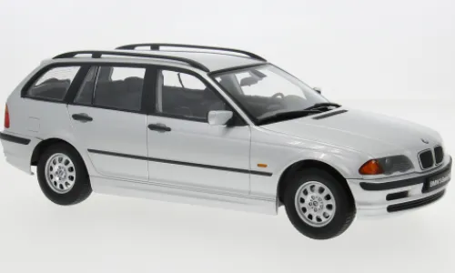 KK Scale BMW 3-Series E46, silber, 1999, 1:18, Online