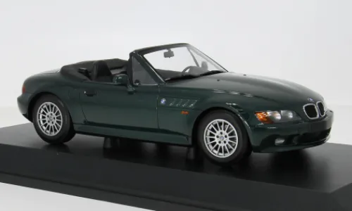 Minichamps BMW Z3 (E36/7), dunkelgrün, 1997, 1:18, Hot