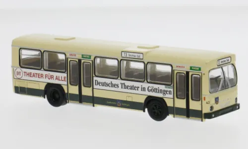 Brekina Büssing BS 110 V, 1970, Göttingen - Deutsches Theater, 1:87,