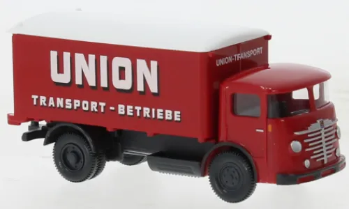 Wiking Büssing 4500, rot, 1953, Union Transport, 1:87, Best
