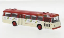 Brekina Büssing Senator 12 D, 1962, Hanau - Nette Leute, 1:87,