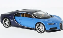 Welly Bugatti Chiron, hellblau/dunkelblau, 2016, 1:24, Discount