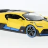 Maisto Bugatti Divo, gelb/hellblau, 2024, 1:24,