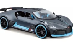 Maisto Bugatti Divo, grau/hellblau, 1:24, Hot