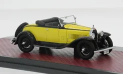 Matrix Bugatti Type 40 Roadster, gelb/schwarz, 1929, 1:43, Clearance