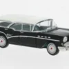 Brekina Buick Century Caballero, schwarz/weiss, 1957, 1:87,