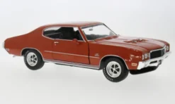 Auto World Buick GS Hardtop, dunkelorange, 1972, 1:18, Best