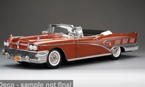 Sun Star Buick Limited Riviera, rot, 1958, 1:18, Clearance