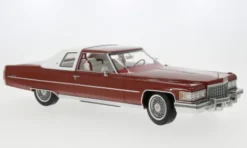 Stamp Models Cadillac Coupe de Ville, orange, 1976, 1:18,
