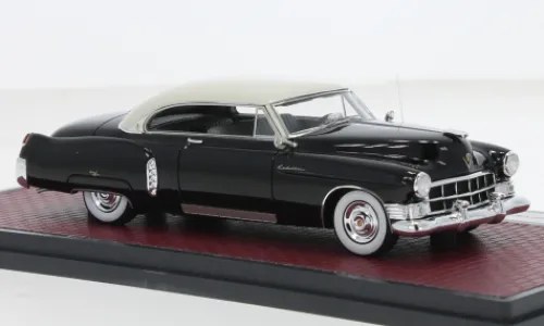 Matrix Cadillac Coupe DeVille Show Car, schwarz/weiss, 1949, 1:43, Outlet