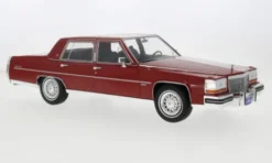 MCG Cadillac Fleetwood Brougham, dunkelrot, 1982, 1:18, Hot