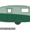 Oxford - Caravan, dunkelgrün/hellgrün, 1:76,