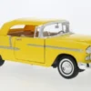 Motormax Chevrolet Bel Air Convertible, gelb, 1955, 1:18,